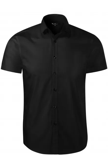 Férfi ing - Slim fit, fekete