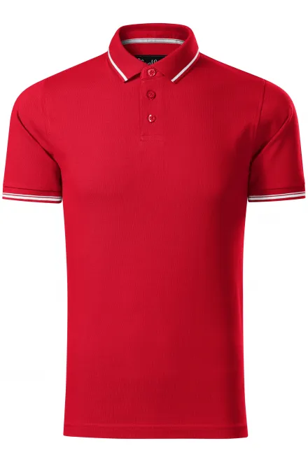 Férfi kontrasztos pólóing - formula red, 2XL