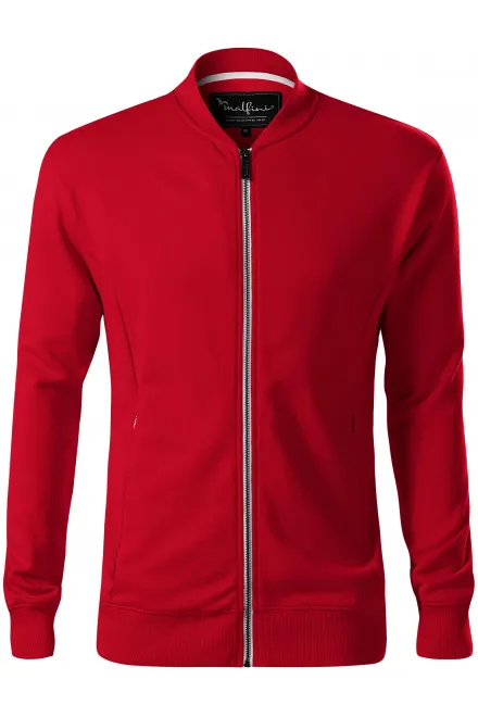 Férfi pulóver rejtett zsebbel, formula red