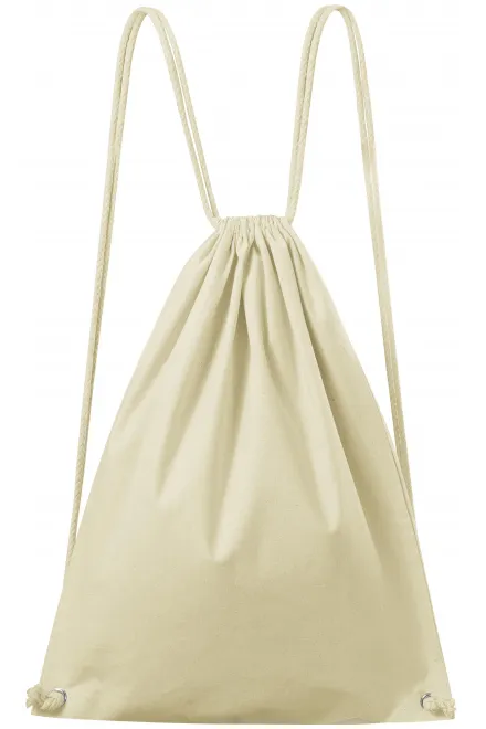 Könnyű pamut hátizsák, natural