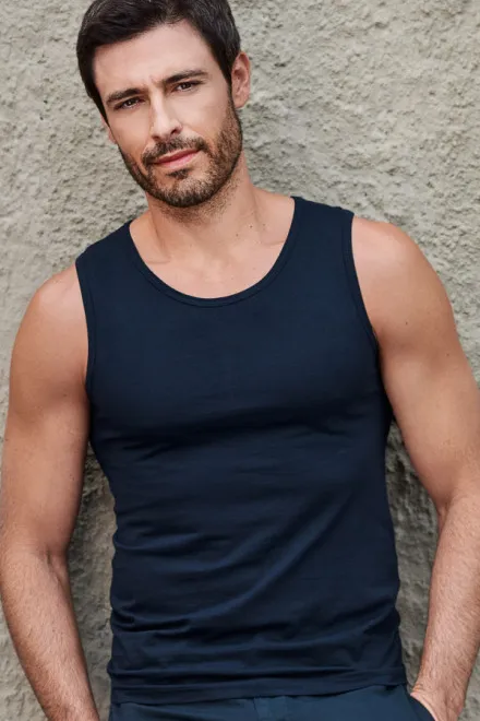 Férfi harisnyatartó, sötétkék