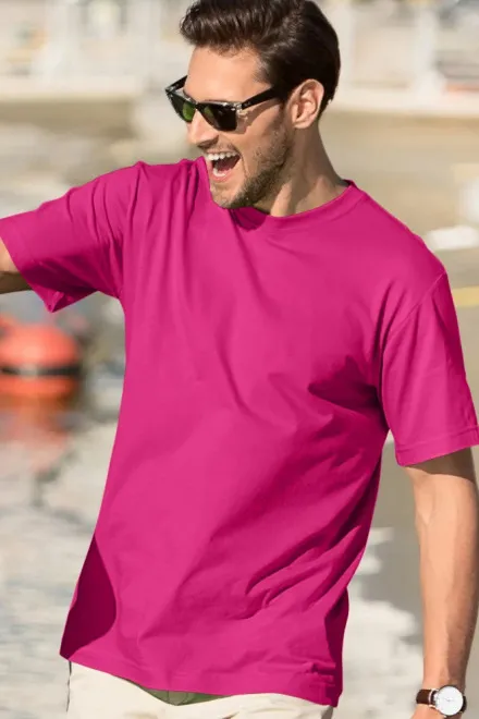 Férfi klasszikus póló, lila