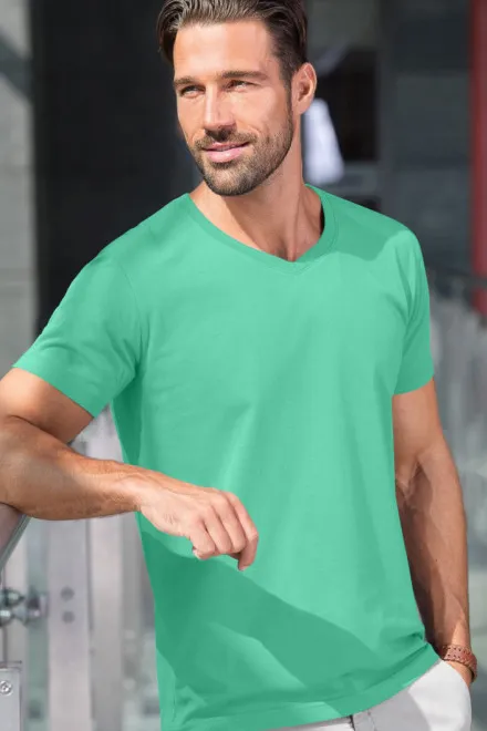 Férfi szűk póló, menta