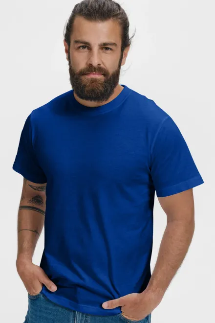 Klasszikus póló, királykék