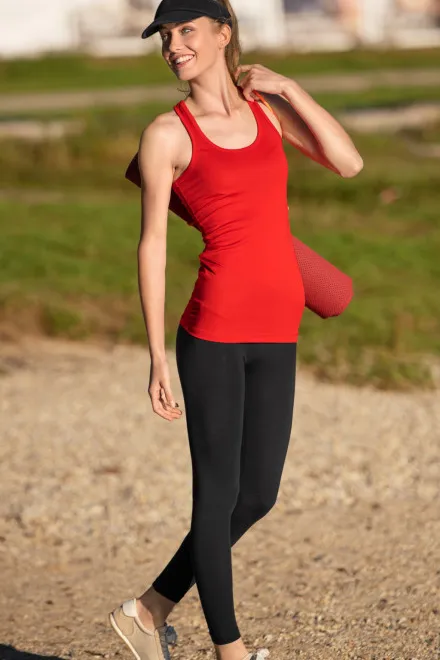 Női leggings, fekete