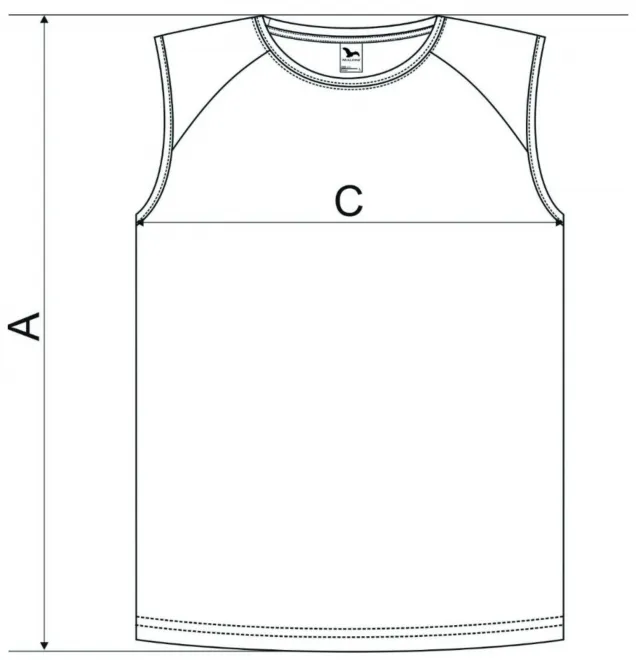 Férfi felső - mérettáblázat