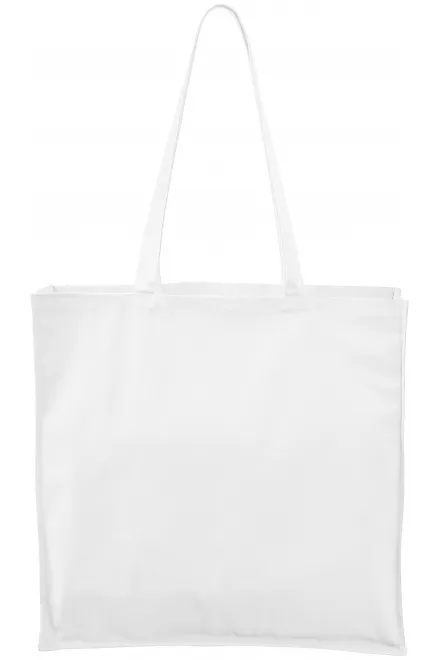 Nagy bevásárló táska - fehér, uni