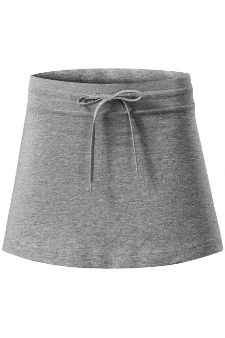 Női szoknya - sötétszürke márvány, XS