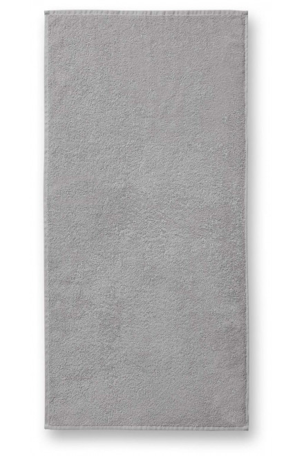Pamut fürdőlepedő, 70x140cm, világos szürke