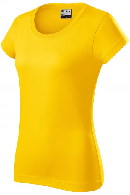 Tartós női póló, sárga