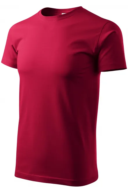 Unisex nagyobb súlyú póló, marlboro vörös