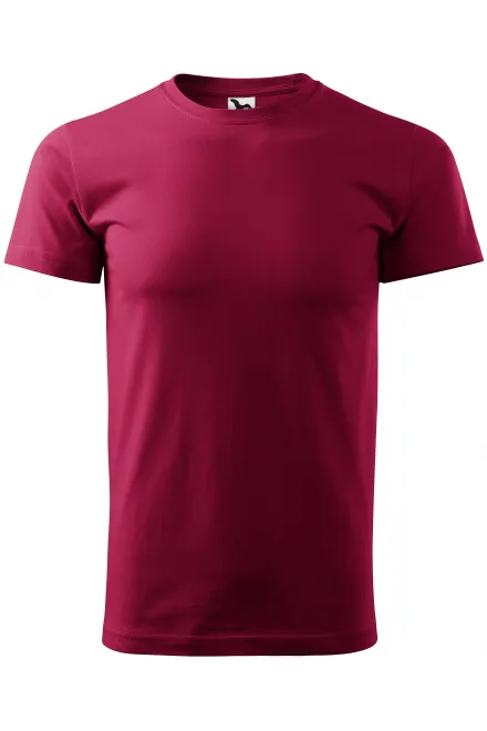 Unisex nagyobb súlyú póló, marlboro vörös