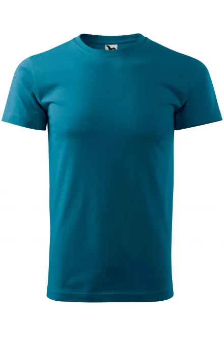 Unisex nagyobb súlyú póló, petrol blue